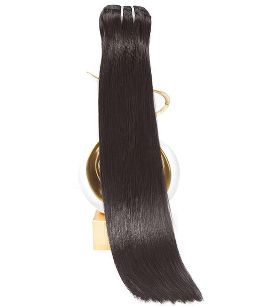 mlip Raw Bundles Human Hair Straight, No Tangle Shedding, Keep Texture Silky Soft After Multiple Washes, 15A Raw Indian Hair Bundles 26 Inches, Triple Lifespan 3X