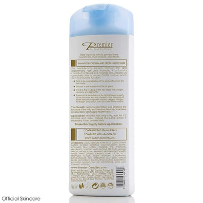 Dead Sea Premier Anti Hair Loss Shampoo 200ml/6.8oz