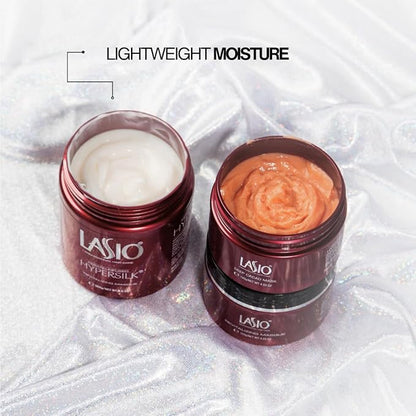 Lasio Hypersilk Revitalizing Hair Masque – Deep Conditioning & Hair Repair with Cocamide Oil & Keratin – Enhances Keratin Treatment Longevity – For Dry, Damaged & Color-Treated Hair – 4.43 oz