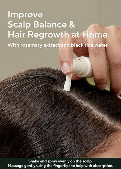 AROMATICA Rosemary Scalp Strengthening Enhancer Duo Set - Scalp Serum for Hair Growth & Itchy Scalp Treatment with Rosemary Oil | Dandruff Treatment and Oily Scalp Moisturizer, Scalp Treatment Set