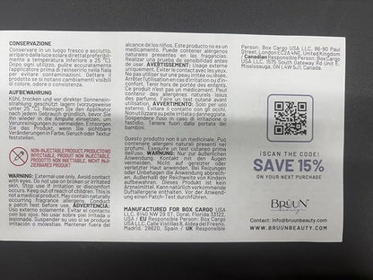 BRÜUN HS - Control Hair and Scalp Ampoule Serum – Korean Serum Booster For Hair Growth Use without Derma Pen Skin Care Serum 1.18 fl.oz