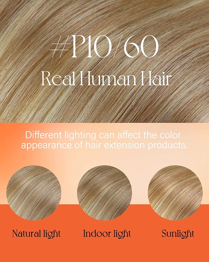 Sunny Hair Nano Hair Extensions Human Hair Blonde Nano Ring Hair Extensions Light Blonde with Platinum Nano Tip Hair Extensions Real Human Hair for Long Hair 50G 22Inch