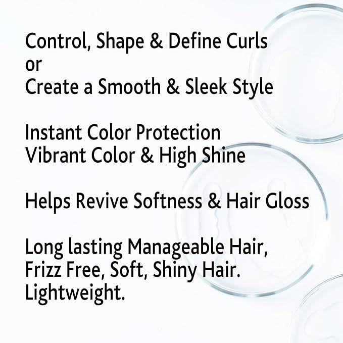 Anti Frizz Hair Oil Capsules – SNOBGIRLS VICE-VERSA CURLS Vegan Leave-In Serum for Curly & Frizzy Hair with Coconut, Avocado, Vitamins, Biotin & Hyaluronic Acid. Color Safe & Heat Protectant – 15 Ct