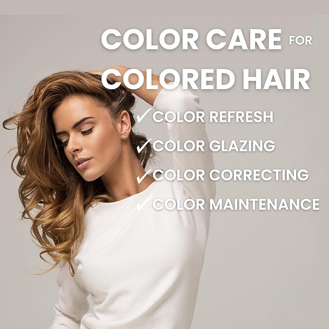 Color Depositing Shampoo, 8.5 fl oz - Lemon, For Medium to Pale BlondeTreated Hair - Hydrating Brightens & Tones, Prevents Fade, Extends Service
