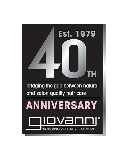 GIOVANNI 2chic Ultra-Luxurious Leave-In Conditioning & Styling Elixir - Smoothing Hair Cream for Curly & Wavy Hair, Enriched with Aloe Vera, Paraben Free, Color Safe - Cherry Blossom & Rose Petal, 4oz