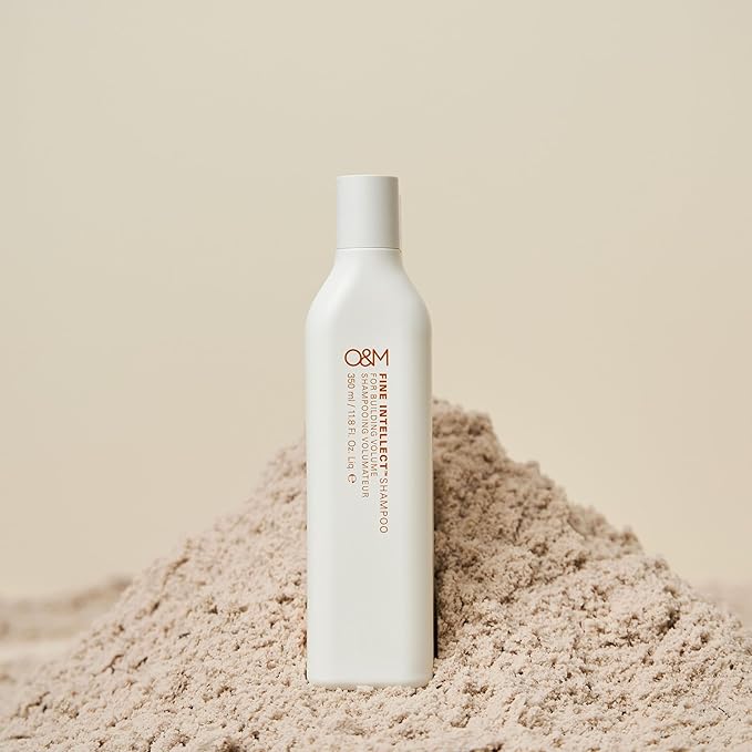 O&M Fine Intellect Vegan Vitamin C Volumizing Moisturizing Hair Shampoo for Women + Men, Safe Natural Keratin-Alternative Vegetable Protein & Amino Acids, Paraben/Sulfate-Free, Australian Made, 350ml
