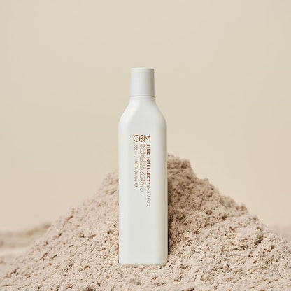O&M Fine Intellect Vegan Vitamin C Volumizing Moisturizing Hair Shampoo for Women + Men, Safe Natural Keratin-Alternative Vegetable Protein & Amino Acids, Paraben/Sulfate-Free, Australian Made, 350ml