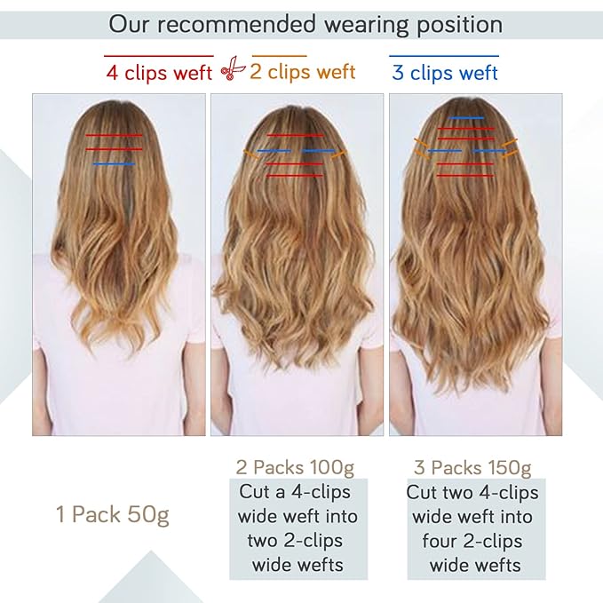 RUNATURE Clip in Hair Extensions Real Human Hair, Brown Clip in Extensions with Highlights, Remy Naural Hair for Women Silky Straight 10 Inch 50g 3pcs #2P8A Dark Brown Mix Light Brown