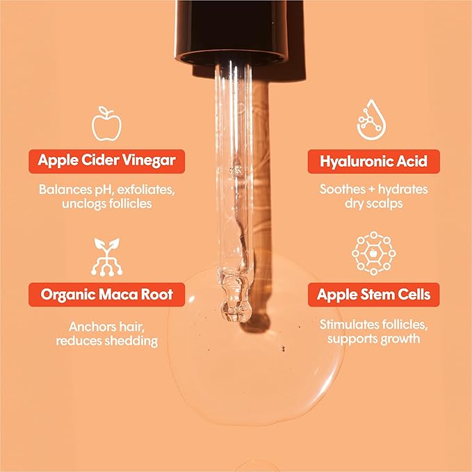 dpHUE ACV Daily Scalp Serum - 1.7 fl oz - Helps Soothe Dry Scalps & Activate Healthy Hair Growth - Formulated with Hyaluronic Acid