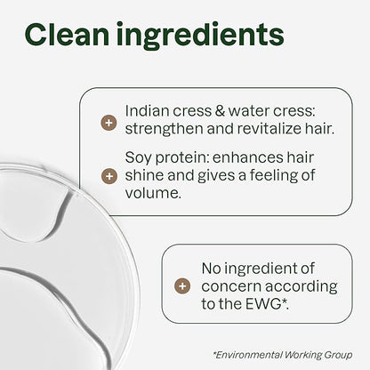 ATTITUDE Volumizing Shampoo Refill, Petitgrain and Jasmine, EWG Verified with Essential Oils, Vegan & Plant-Based, For Thin and Flat Hair, 67.6 Fl Oz