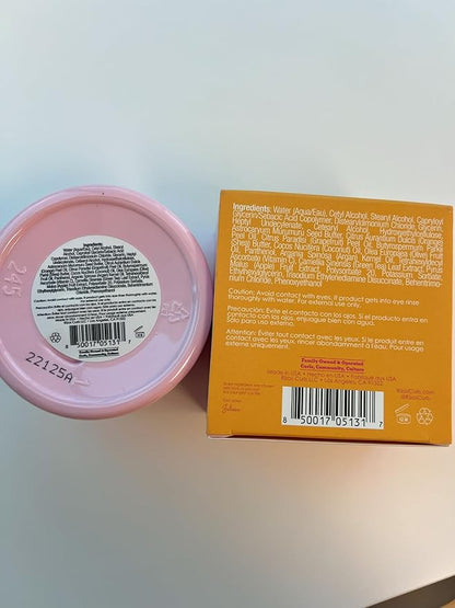 Rizos Curls Vitamin C Hair Repair Mask, Deeply Moisturizes & Hydrates, Softens & Minimize Frizz while Adding Shine, For Dry Damaged Hair, Infused with Shea Butter, 10 oz