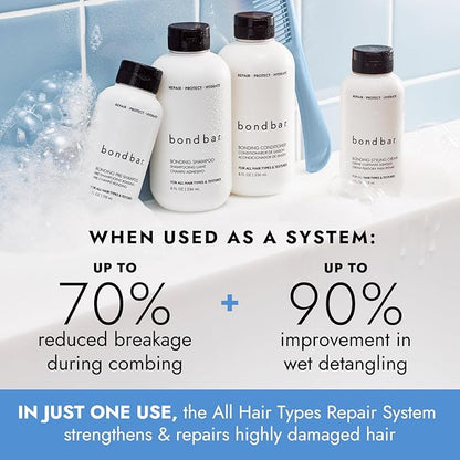 Conditioner for Damaged Hair, Repairs, Protects, Strengthens & Hydrates All Hair Types & Textures, Vegan, Cruelty-Free, 8 Fl. Oz.