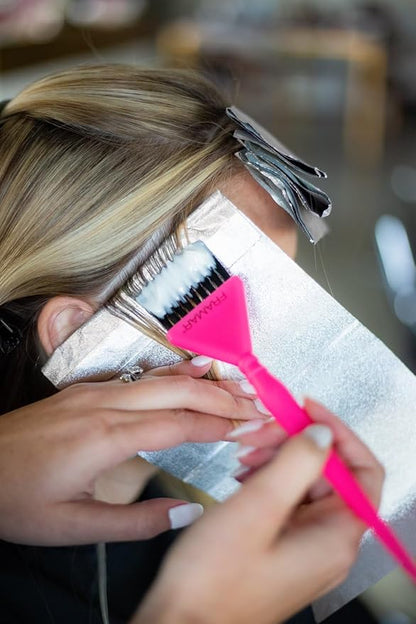 Framar Silver Hair Foils For Highlighting - Pop Up Hair Foil For Hair Highlighting, Highlight Foils For Hair, Aluminum Foil Sheets, Salon Foils For Hair Stylist, Non Slip 25 Pop Up Foil Sheets