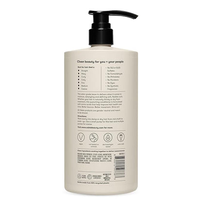 Leave-In Conditioner, for Deep Moisture, Detangling, Frizz Control, Weightless Shine, and All Hairy Types & Textures, 32 FL Oz