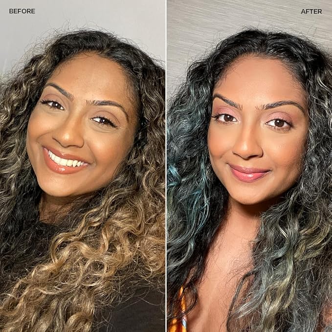Overtone Color Depositing Semi-Permanent Hair Dye Conditioner - 8 oz Natural & Color-Treated Hair, Moisturizing Shea Butter & Coconut Oil - Vegan & Cruelty-Free, Extreme Silver now Twilight Titanium