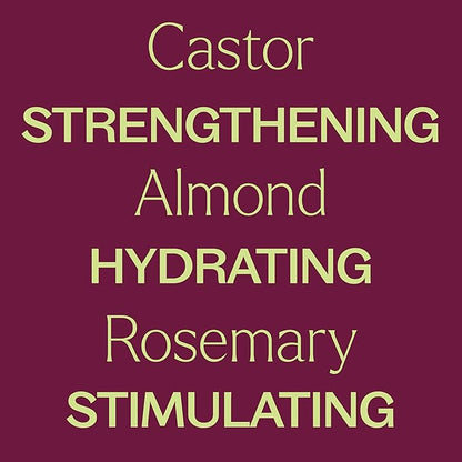 Plant Therapy Rosemary & Castor Oil - 4 oz Hair Treatment for Growth, Shine, Softness, Healthy Scalp & Hair Mask