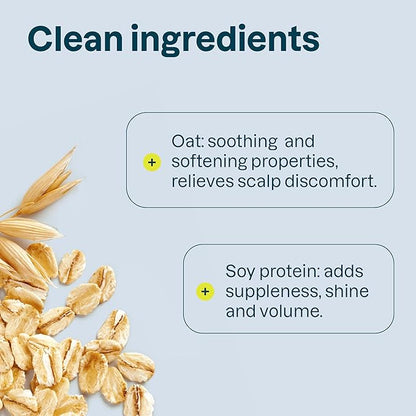 ATTITUDE Extra Gentle Hair Conditioner for Sensitive Dry Scalp, Soothing Oat, Naturally Derived Ingredients, Dermatologically Tested, Vegan Detangler, Extra Gentle, Unscented, 8 Fl Oz (Pack of 6)