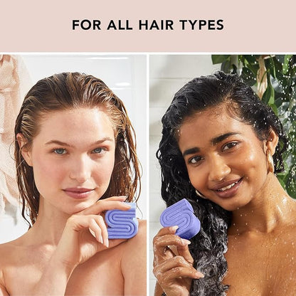 Kitsch Toning Purple Shampoo For Blondes & Color Treated Hair - Shampoo Bar For Women and Men - Biotin Shampoo for Strengthening & Neutralizing Brassy Tones - Vegan, Silicone & Sulfate Free - 3.2 oz