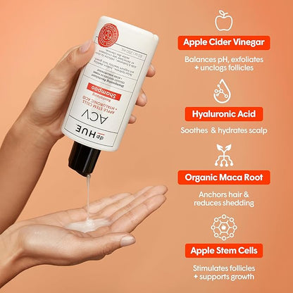 dpHUE ACV Revitalizing Shampoo - 8.5 oz - Helps Support Healthy Hair Growth - With Apple Cider Vinegar & Hyaluronic Acid - Vegan & Color Safe