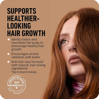 BOLDIFY Thickening Shampoo - Rice Water for Thinning and Oily Hair - Volumizing Shampoo for Fine Hair, Weightlessly Removes Excess Oil - 8oz