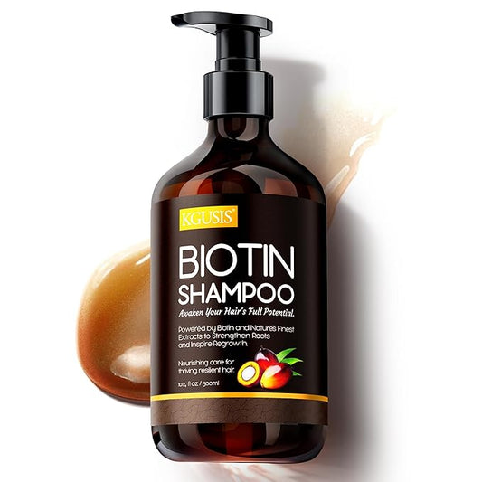 Spartan Root Activator Biotin Hair Growth Shampoo, Nourishing Tames Frizz with HA&B5, Anti Dandruff Rosemary Shampoo Batana Oil Dht Blocker,Organic Sulfate Free Hair Care Men Women 10.14 Fl Oz