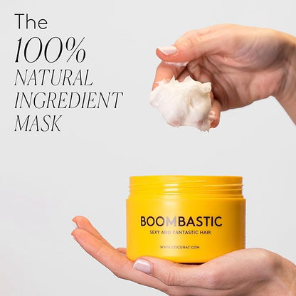 COCUNAT - Boombastic - Ultra Nourishing Hair Mask - For Dry, Damaged or Broken Hair - Suitable for the Curly Method - 200 ml