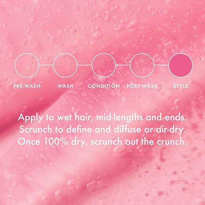 Umberto Giannini Curl Jelly Scrunching Jelly 6.7 fl Oz - Frizz Solution Defining Hair Gel for 2a-4c Curly, Wavy, Coily Hair - Vegan & Cruelty-Free