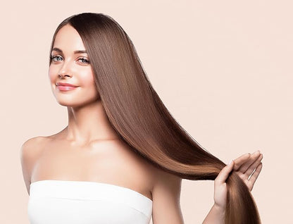 Effective Hair Growth Treatment: Biotin, Collagen, Protein and 38 Essential Oils for Longer, Thicker Hair. Moisturizes Scalp, Prevents Dandruff and Edges Loss. 60ML