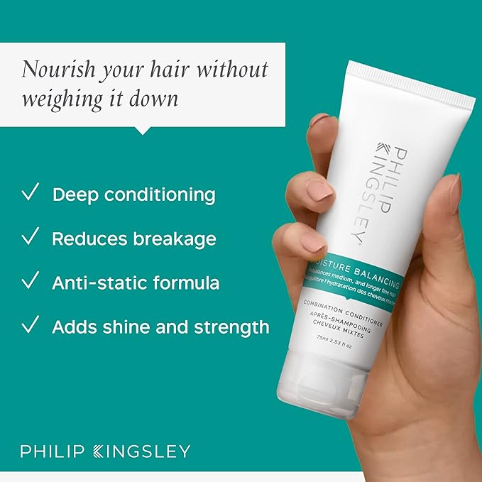 Philip Kingsley Haircare Travel Set: Volumizing Shampoo, Conditioner, and Deep-Conditioning Mask for Fine, Limp Hair - Adds Body and Shine