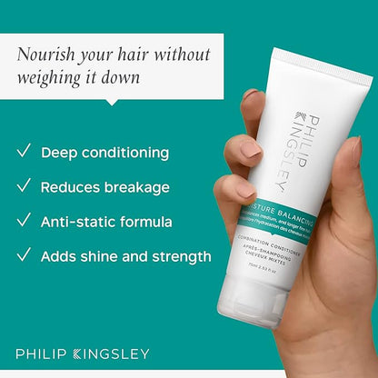 Philip Kingsley Haircare Travel Set: Volumizing Shampoo, Conditioner, and Deep-Conditioning Mask for Fine, Limp Hair - Adds Body and Shine