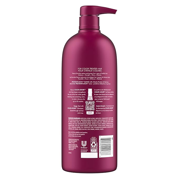 Nexxus Color Assure Conditioner, for Color Treated Hair 33.8 oz