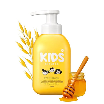 TS Kids Shampoo For Itchy, Dandruff Scalp Kids | Treatment for kids | Free Sulfate, Parabens, Silicones, Allergen (14.1 fl oz, 400ml)
