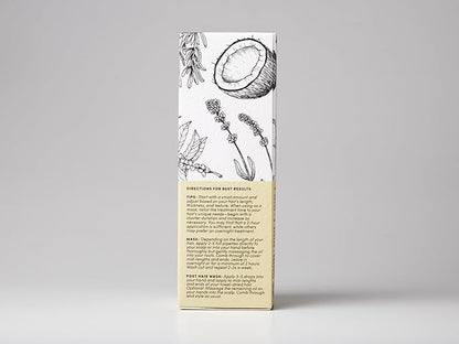Forest & Shore Hair Growth Oil, 100% Natural, with Caffeine, Biotin, Castor , Argan & Rosemary, Effective Serum for Damaged Hair