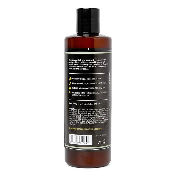 Barrel and Oak - 2-in-1 Shampoo & Conditioner, Men's Shampoo & Conditioner Set, Hair Care for Men, Cleanses Hair & Scalp, Natural Moisturizer, Essential Oil-Based Scent, Vegan (Canyon Balsam, 16 oz)