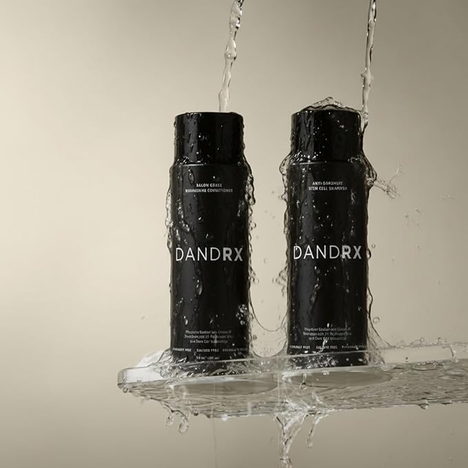 Anti Dandruff Stem-Cell Shampoo and Conditioner with 2% Pyrithione Zinc, Physician Founded for Itchy Scalp,Eliminates Flakes & Fights Dandruff,Color Safe,Sulfate Free,Paraben Free