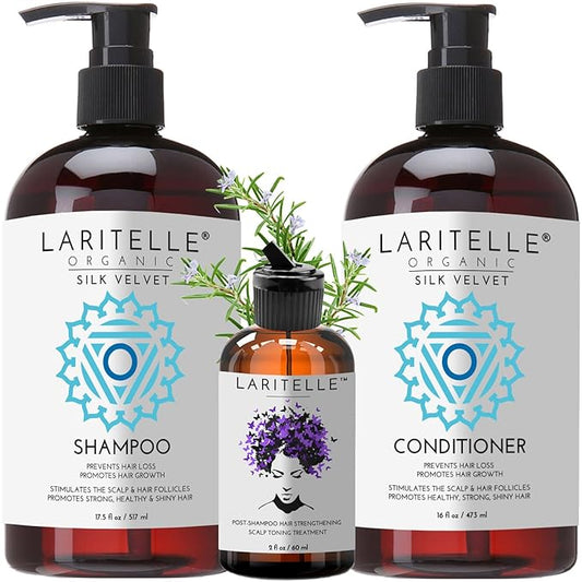 Organic Hair Care Set Silk Velvet