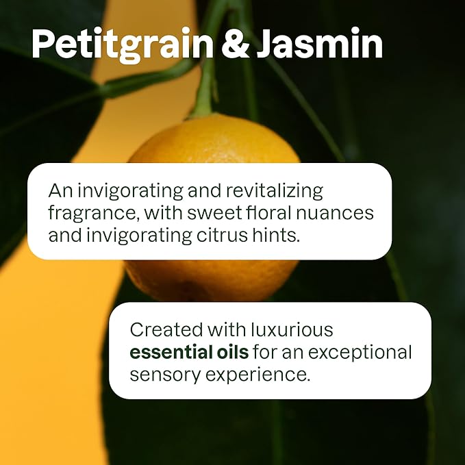 ATTITUDE Volumizing Shampoo Refill, Petitgrain and Jasmine, EWG Verified with Essential Oils, Vegan & Plant-Based, For Thin and Flat Hair, 67.6 Fl Oz