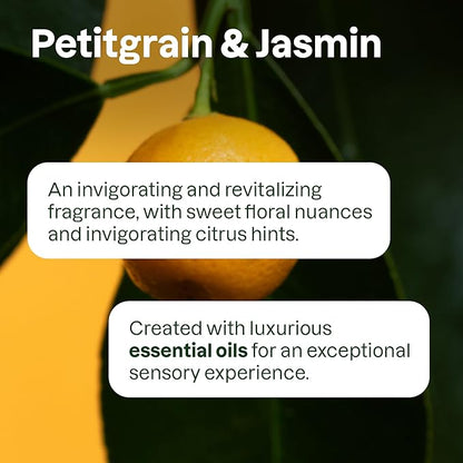 ATTITUDE Volumizing Shampoo Refill, Petitgrain and Jasmine, EWG Verified with Essential Oils, Vegan & Plant-Based, For Thin and Flat Hair, 67.6 Fl Oz