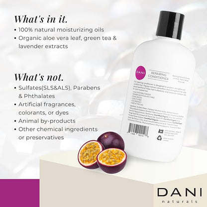 Naturals Conditioner – Passion Fruit, Nourishing & Hydrating for All Hair Types, Promotes Healthy Scalp & Hair Follicles, Vegan & Color-Safe, 12 oz