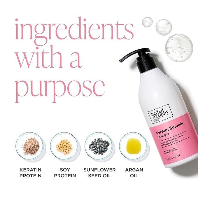 Keratin Smooth Shampoo 16.9 Fl.Oz