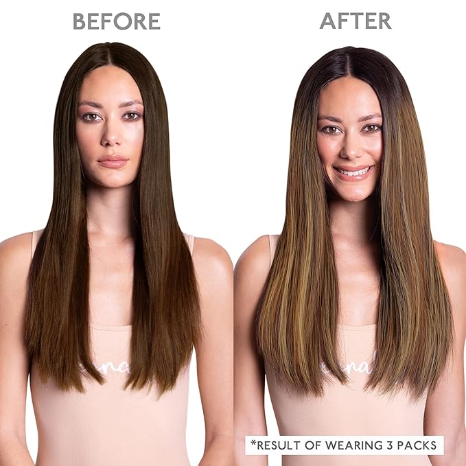 WENNALIFE Tape in Hair Extensions, 20pcs 16 Inch 50g Dark Brown to Chestnut Brown and Dirty Blonde Remy Human Hair, Coloured
