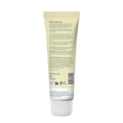 ATTITUDE Hair Conditioner for Sensitive Dry Scalp, Soothing Oat, Protects Color, Naturally Derived Ingredients, Dermatologically Tested, Vegan Detangler, Color Care, 8 Fl Oz