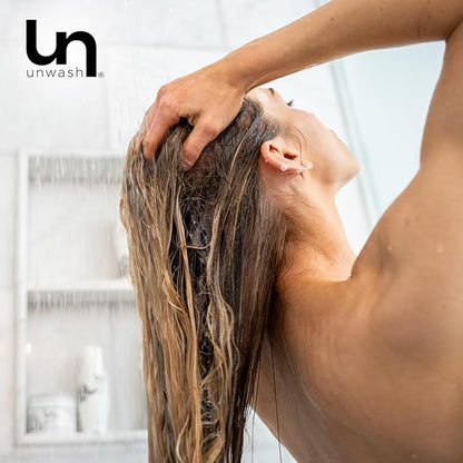 unwash Hydrating Hair Masque - Deep Conditioning & Restorative Hair Treatment for Damaged, Dry & Colored Hair, Sulfate & Paraben Free, Made w/Argan and Coconut Oils, 13.5 Fl Oz