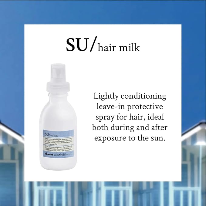 Davines Su Hair Milk, 4.56 Fl Oz