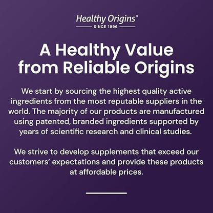Healthy Origins Biotin 10,000 mcg (USP Grade, Non-GMO, Gluten Free, Hair Support, Nail Support), 150 Veggie Caps
