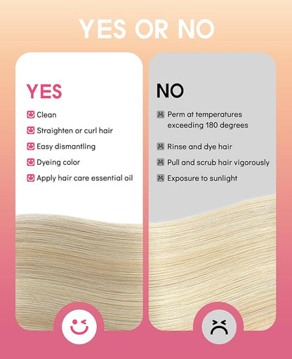 Youngsmile Clip in Hair Extensions, Remy Human Hair Extensions Clip in For Women, silky straight Real Human Hair, Caramel Blonde with Platinum Blonde 120g 16 inch 7Pcs (CLIP#27P60-16inch)