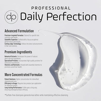 (dp) Detox Shampoo – Clarify & Remove Buildup, Oil & Impurities – Clean + Salon-Grade Formula with Biotin & Keratin