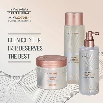 Mon Platin Hair Mask & Spray Bundle – Deep Conditioning & Heat Protection for Dry, Color-Treated Hair