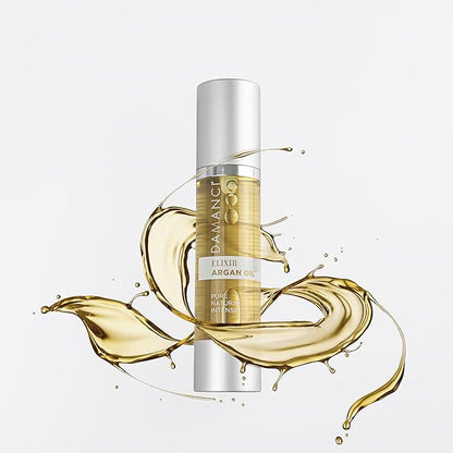 Elixir Argan Oil - Premium Quality Argon Oil for Hair - Gotas para el Cabello - Aceite Para el Cabello - Split End Repair Argon Oil for Hair Treatment (1.7 oz)