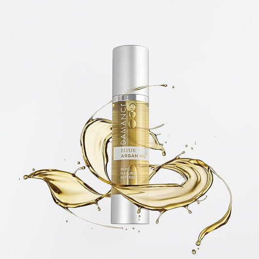 Elixir Argan Oil - Premium Quality Argon Oil for Hair - Gotas para el Cabello - Aceite Para el Cabello - Split End Repair Argon Oil for Hair Treatment (1.7 oz)